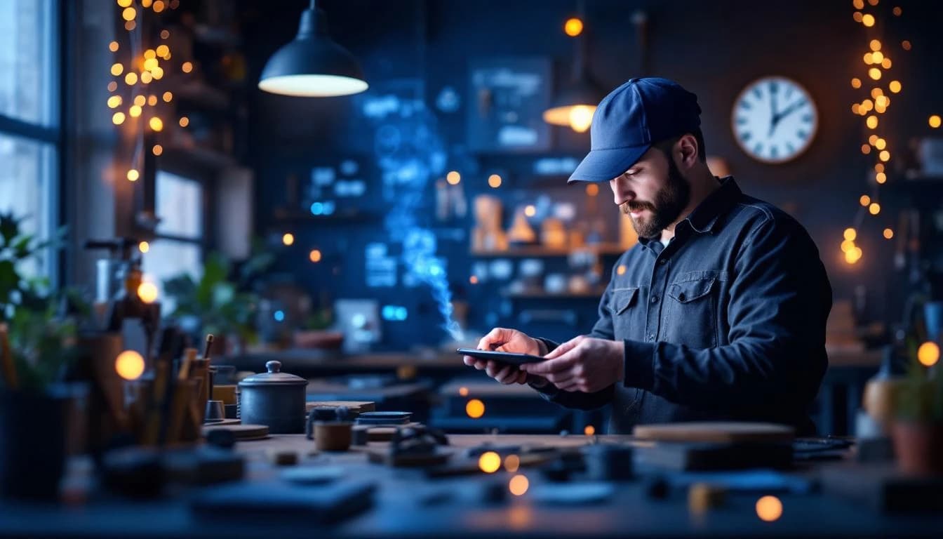 Handwerkersoftware Auftragsverwaltung Zeiterfassung Abrechnung KMU